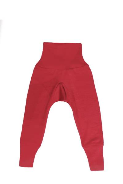 Cosilana Baby-Hose mit Bund aus Wolle/Seide - 98 / 104 04 Rot von Cosilana